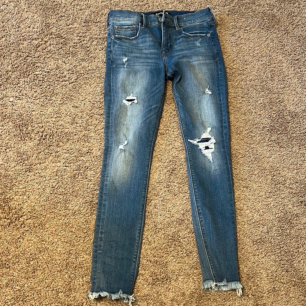 Express Mid Rise Jeans SIZE:2